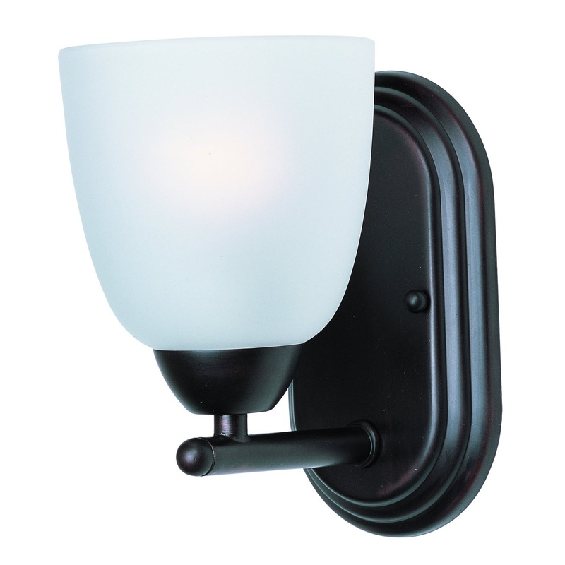 Axis One Light Bath Vanity in Oil Rubbed Bronze