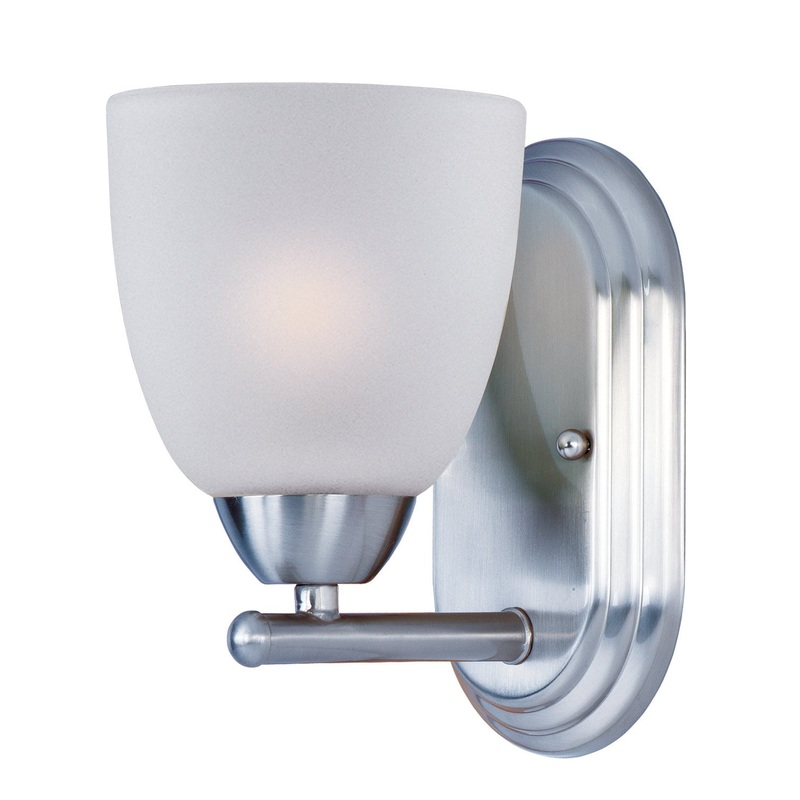 Axis One Light Bath Vanity in Polished Chrome