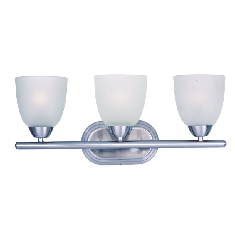 Axis Three Light Bath Vanity in Polished Chrome