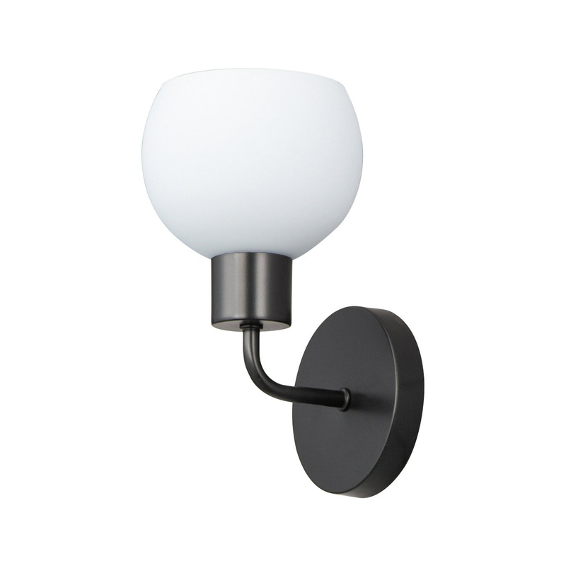 Coraline One Light Wall Sconce in Black