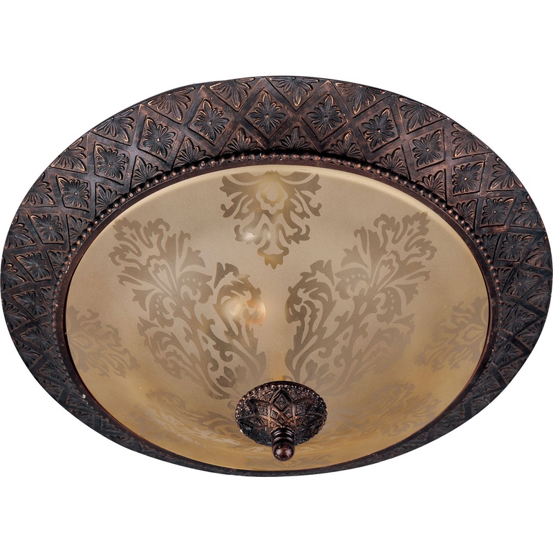 Symphony Two Light Flush Mount in Oil Rubbed Bronze