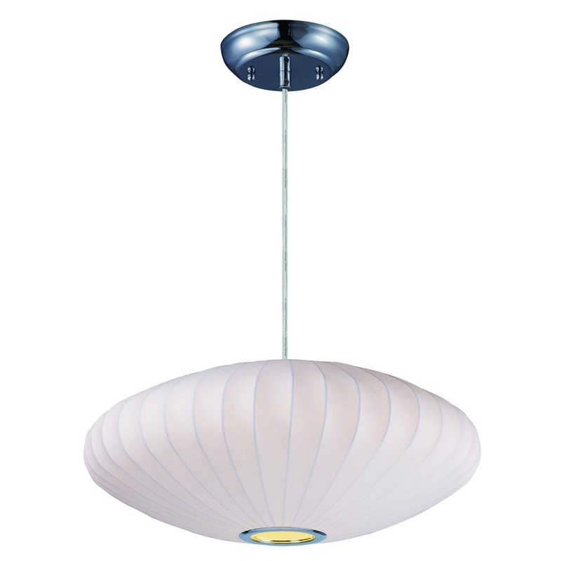 Cocoon One Light Pendant in Polished Chrome