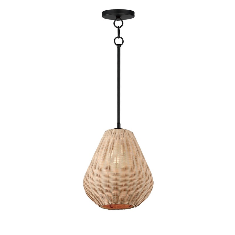 Maldives LED Pendant in Black