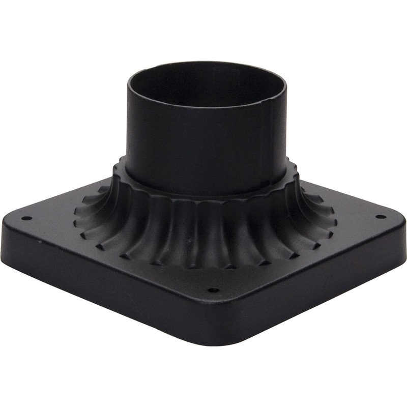 Outdoor Essentials - 200x Outdoor Essentials Cast Pier Mount in Black