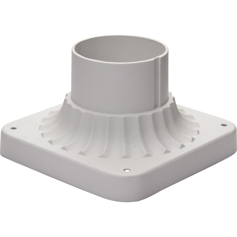 Outdoor Essentials - 200x Outdoor Essentials Cast Pier Mount in White