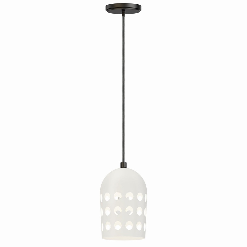 Dottie One Light Pendant in Black