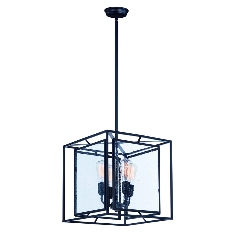 Era Four Light Pendant in Black