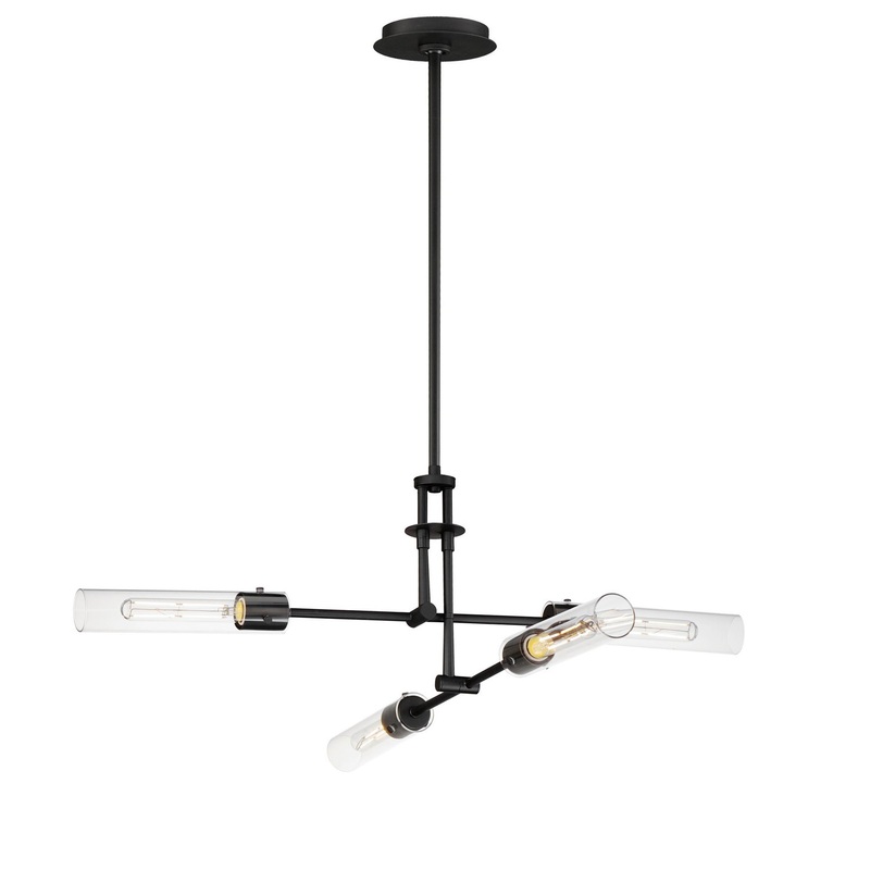 Equilibrium LED Flush Mount Convertible in Black