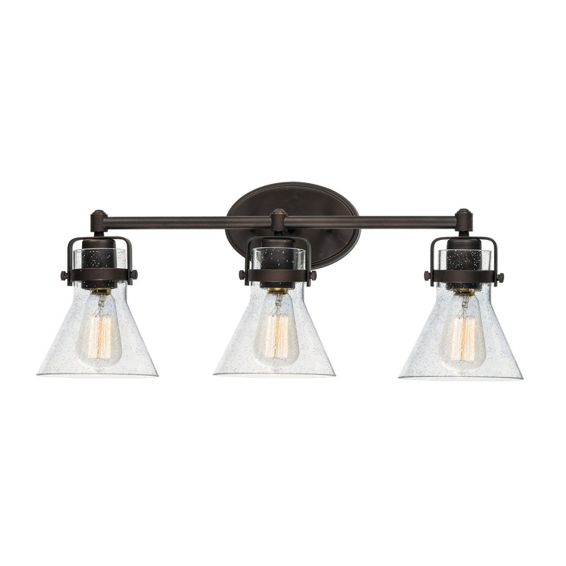 Seafarer Three Light Bath Vanity in Oil Rubbed Bronze