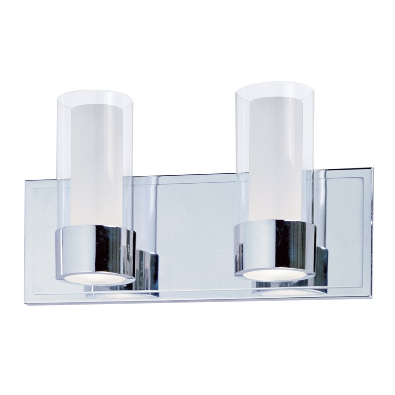 Silo LED Bath Vanity in Polished Chrome