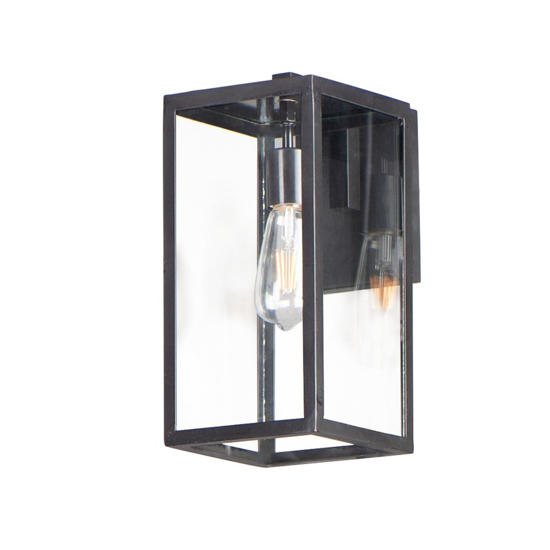 Catalina One Light Outdoor Wall Lantern in Dark Bronze