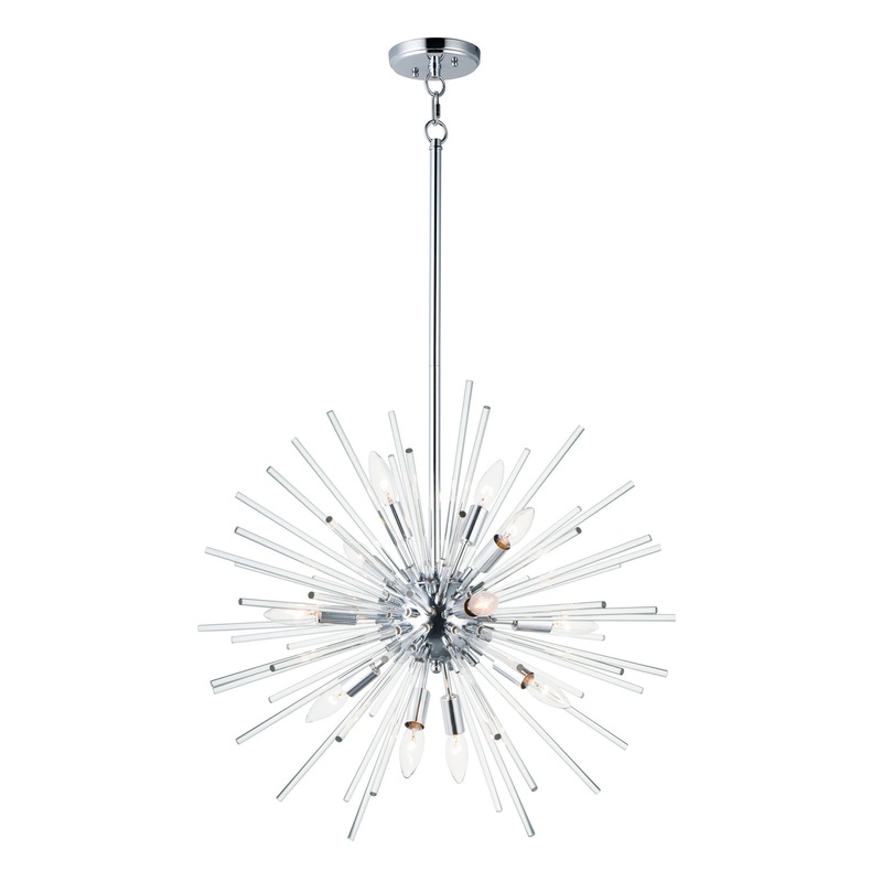 Polaris 12 Light Pendant in Polished Chrome