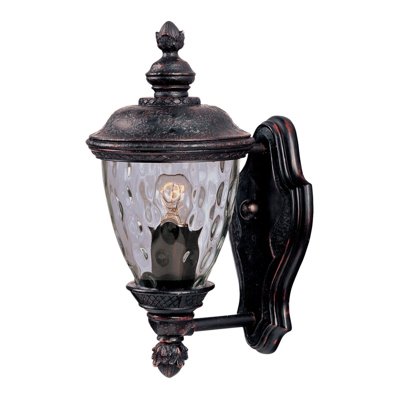 Carriage House DC One Light Outdoor Wall Lantern in Oriental Bronze