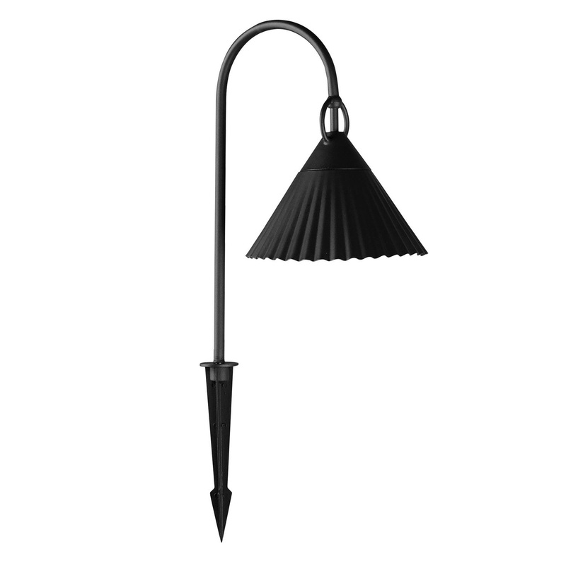 Odette LED Garden Light in Black