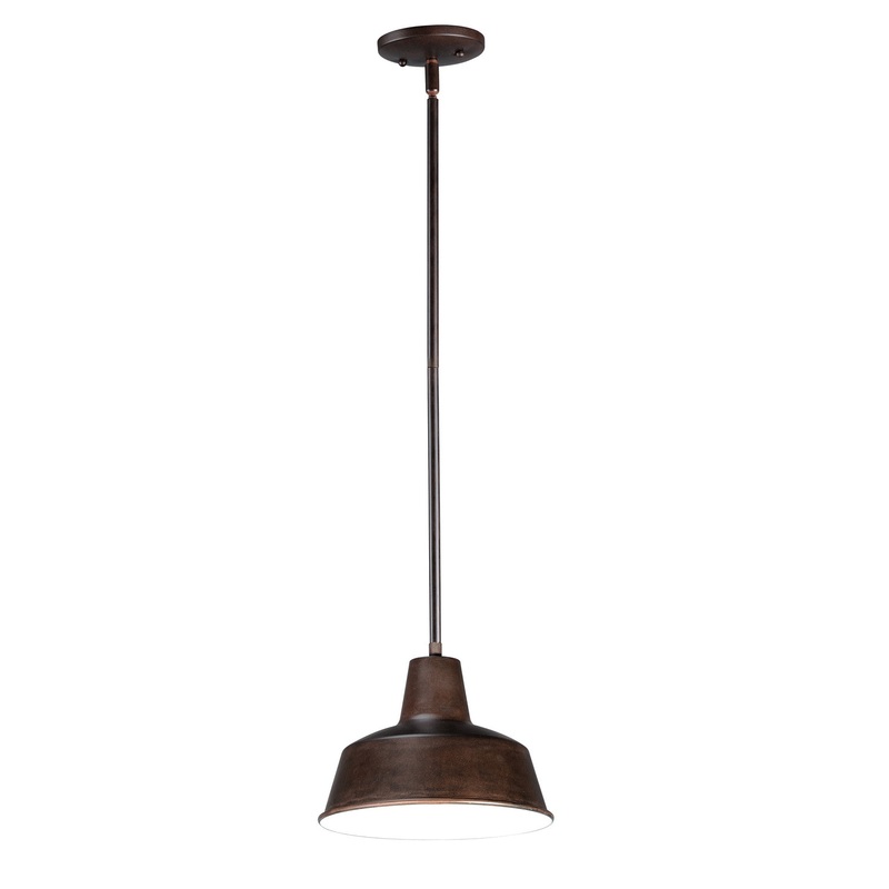 Pier M One Light Outdoor Pendant in Empire Bronze
