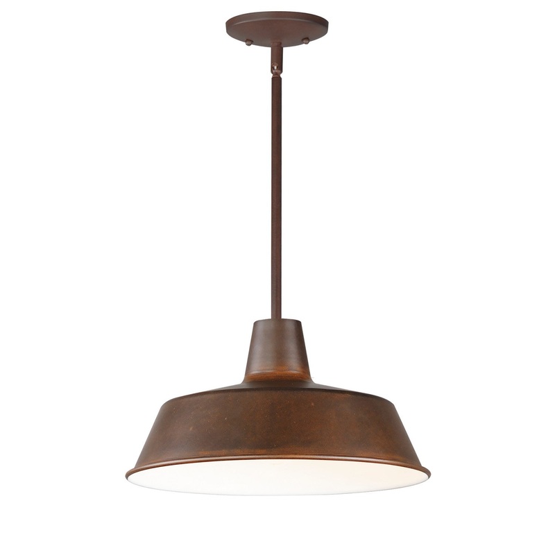 Pier M One Light Pendant in Empire Bronze