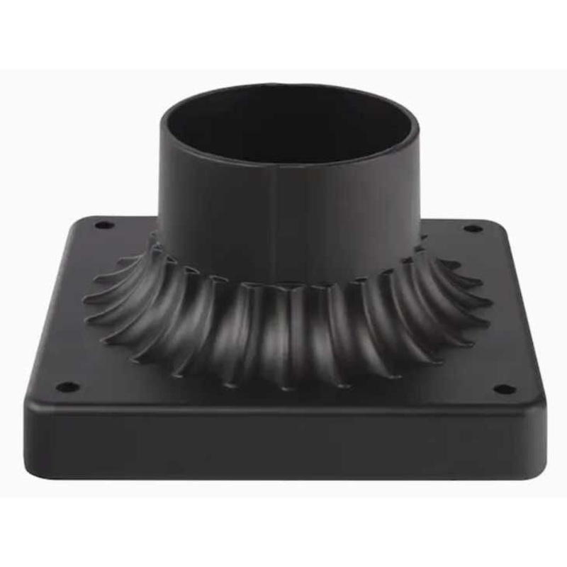 Pier Mount Base in Black