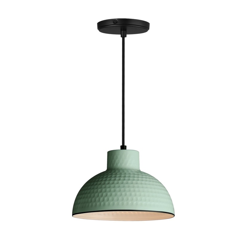 Rockport One Light Pendant in Sage Green