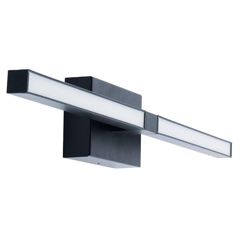 Rotatable Slim Vanity in Matt Black