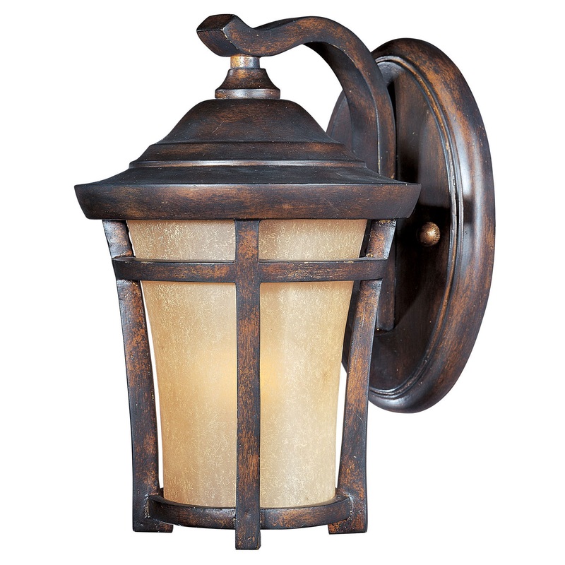 Balboa VX One Light Outdoor Wall Lantern in Copper Oxide