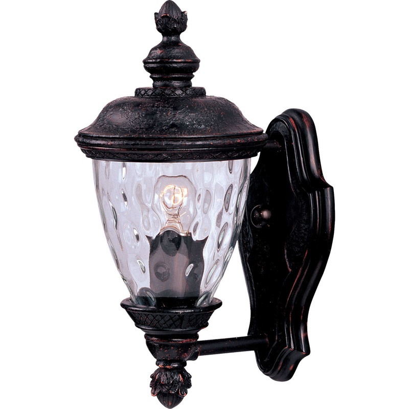 Carriage House VX One Light Outdoor Wall Lantern in Oriental Bronze