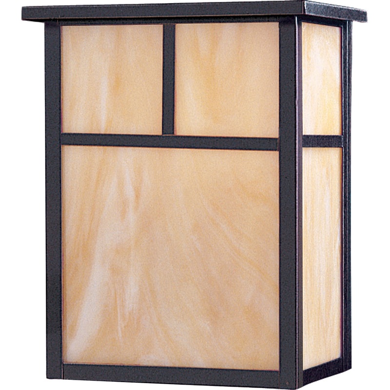 Coldwater Two Light Outdoor Wall Lantern in Burnished