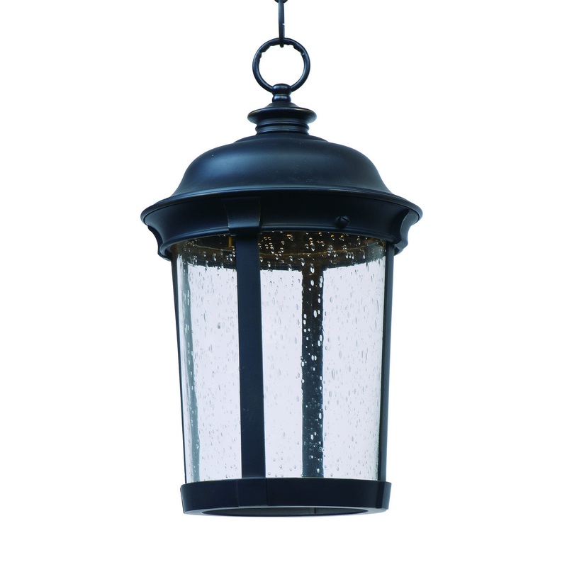 Dover LED LED Outdoor Hanging Lantern in Bronze