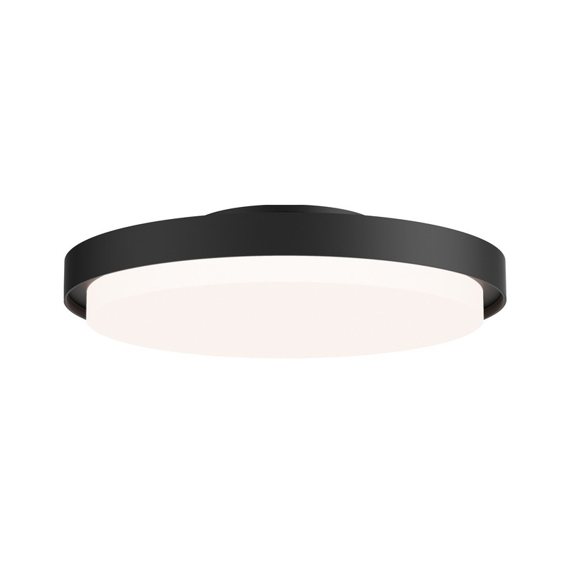 Float LED Flush Mount in Black