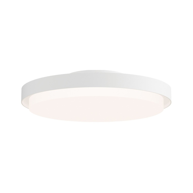 Float LED Flush Mount in White