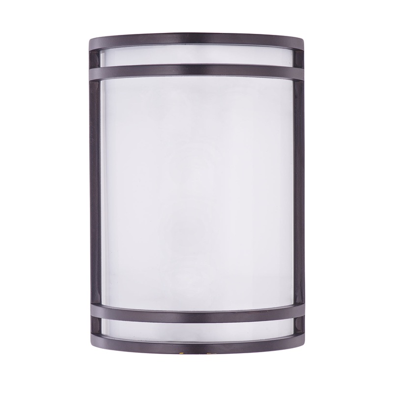 Linear LED LED Outdoor Wall Sconce in Bronze