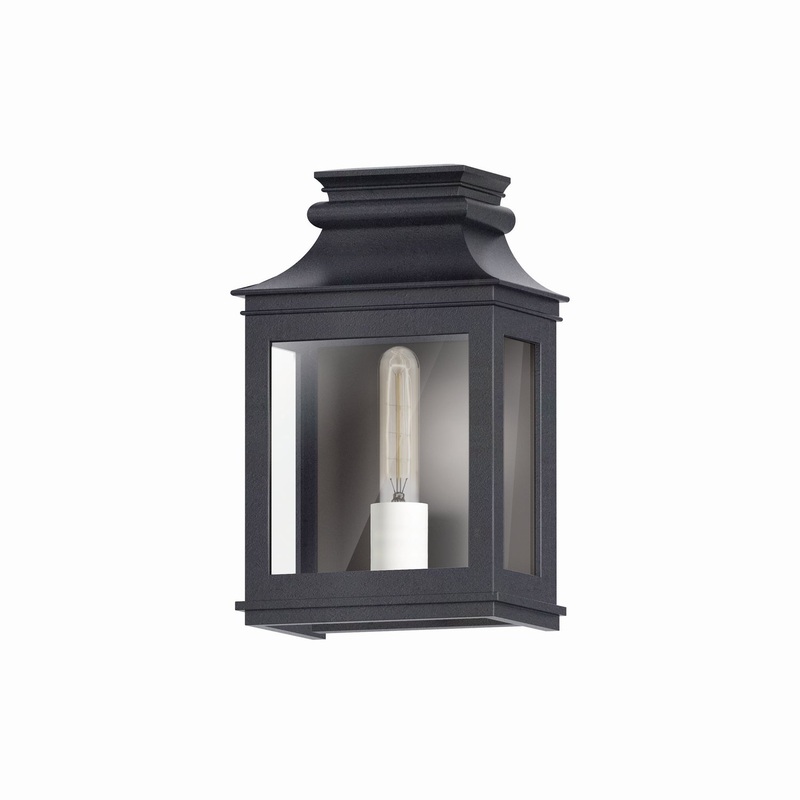 Savannah VX One Light Outdoor Wall Sconce in Black Oxide