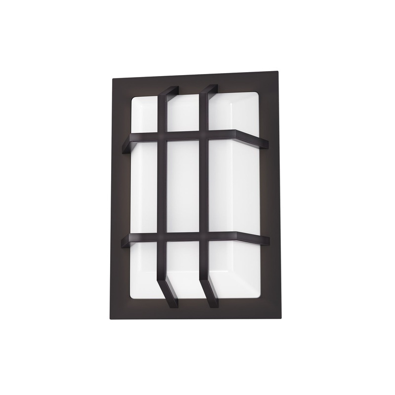 Trilogy LED Outdoor Wall Sconce in Bronze