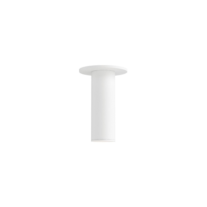 Calibro LED Outdoor Flush Mount in White