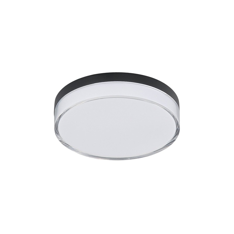 Edge LED Flush Mount in Black