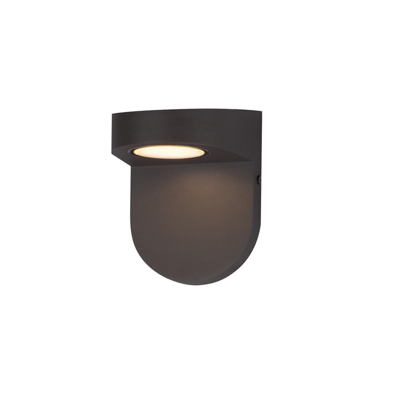 Ledge LED Outdoor Wall Sconce in Architectural Bronze