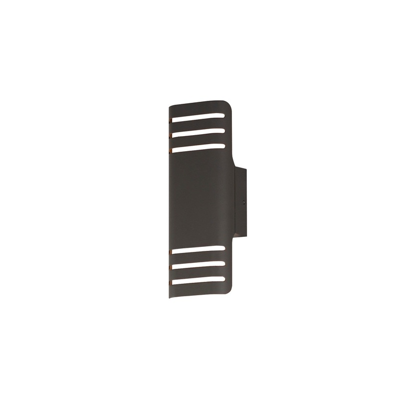 Lightray LED LED Outdoor Wall Lantern in Architectural Bronze