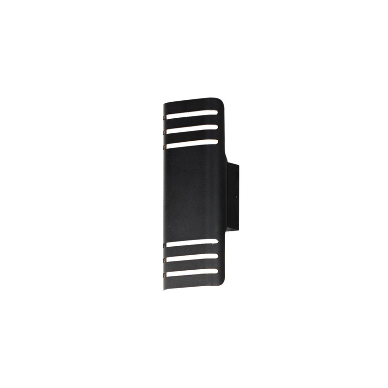 Lightray LED LED Outdoor Wall Lantern in Black