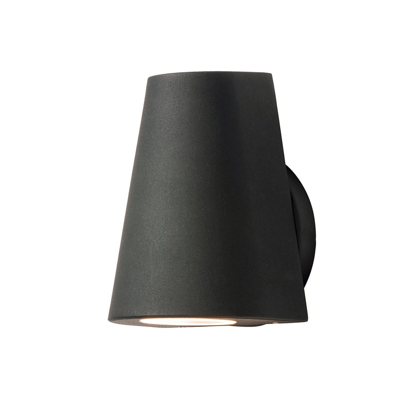 Mini LED Outdoor Wall Sconce in Black
