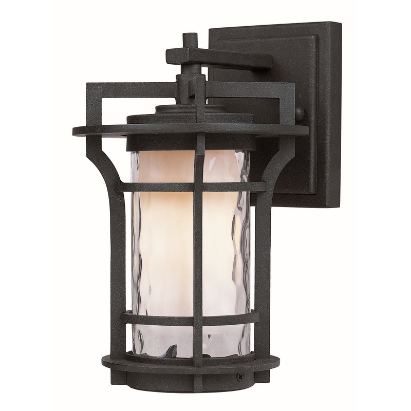 Oakville LED E26 LED Outdoor Wall Sconce in Black Oxide