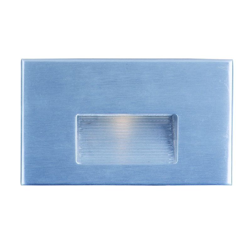 Path LED Step Light in Brushed Aluminum