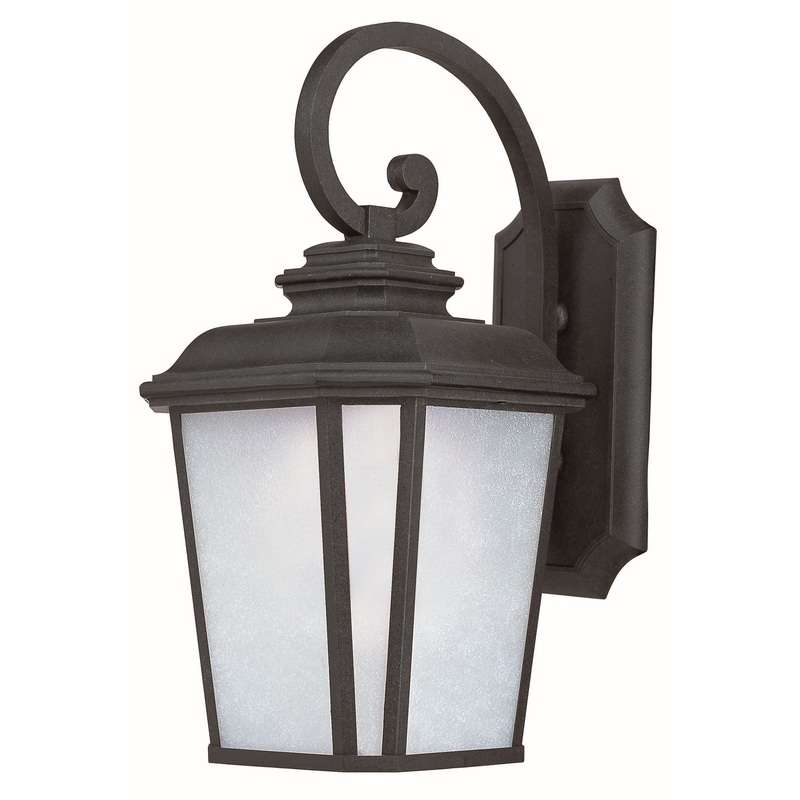 Radcliffe LED E26 LED Outdoor Wall Sconce in Black Oxide