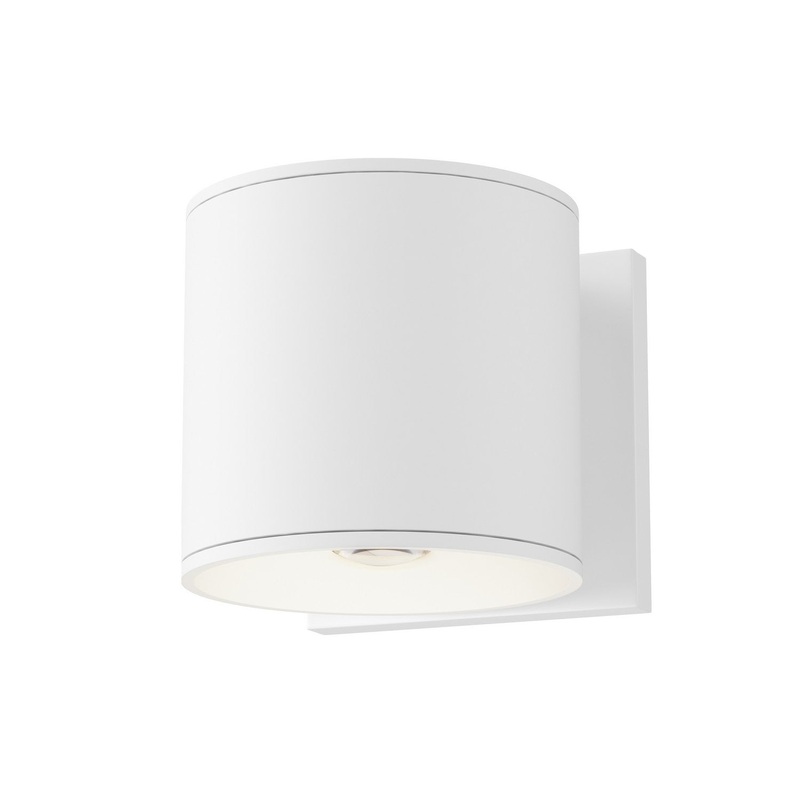 Stout LED Wall Sconce in White