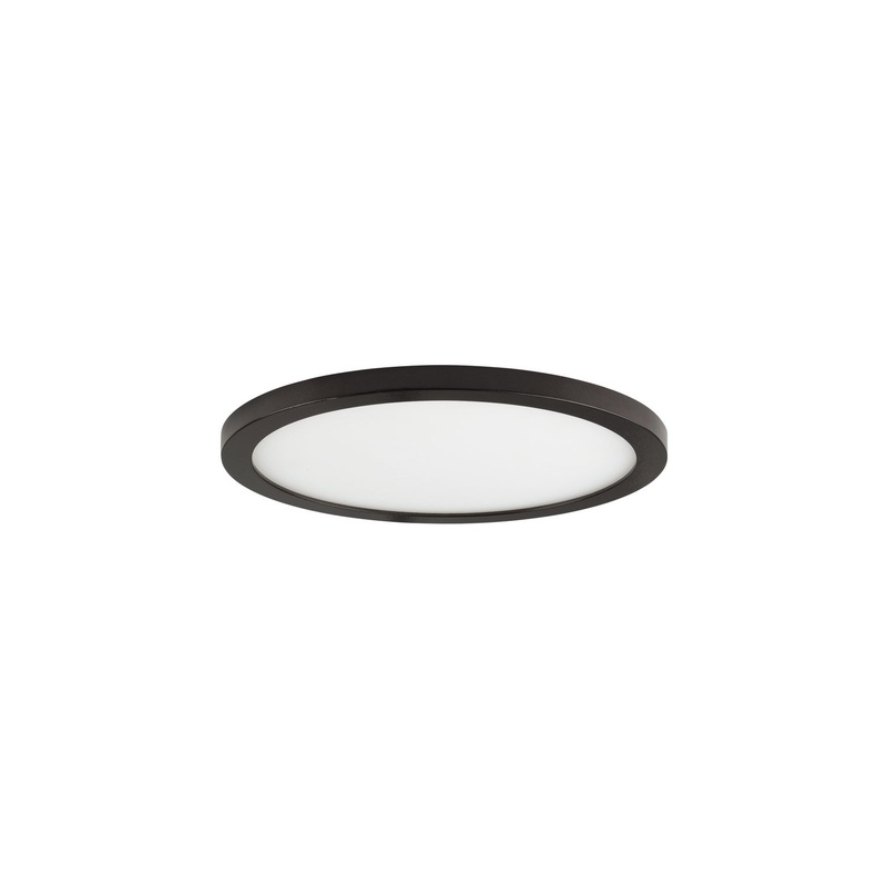 Wafer LED Flush Mount in Bronze