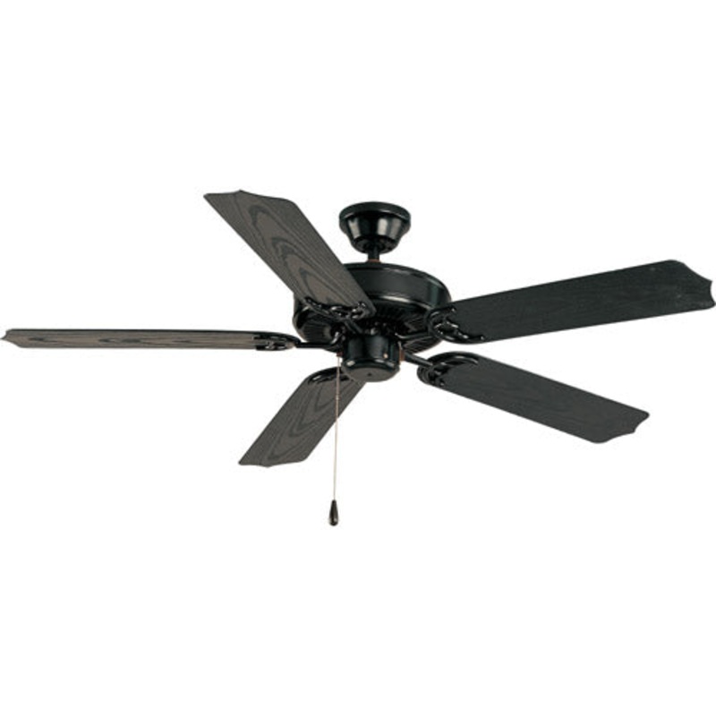 Basic-Max 52"Outdoor Ceiling Fan in Black