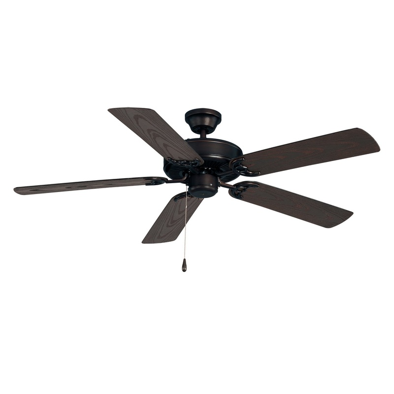 Basic-Max 52"Outdoor Ceiling Fan in Oil Rubbed Bronze