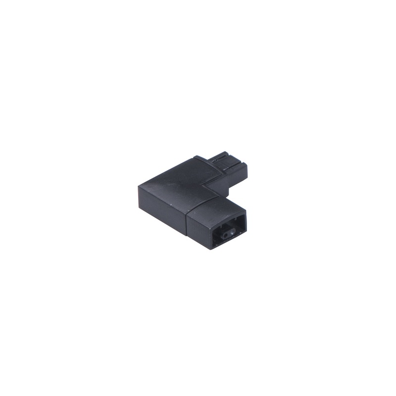 CounterMax MX-L-24-SS 90 Degree Connector, Left in Black