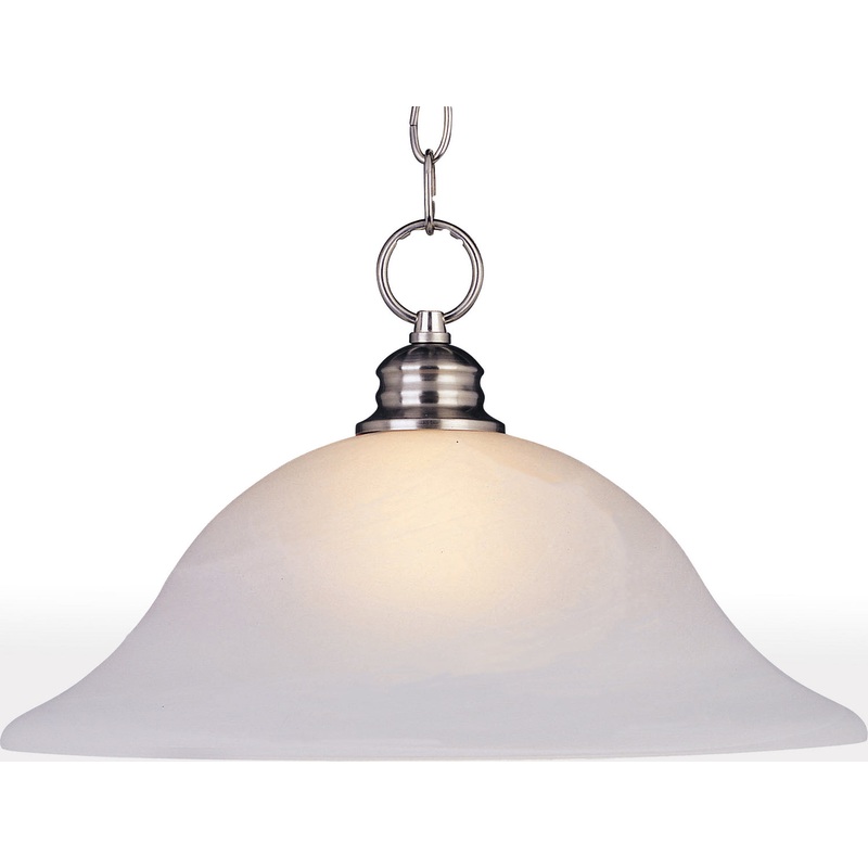 Essentials - 9106x One Light Pendant in Satin Nickel
