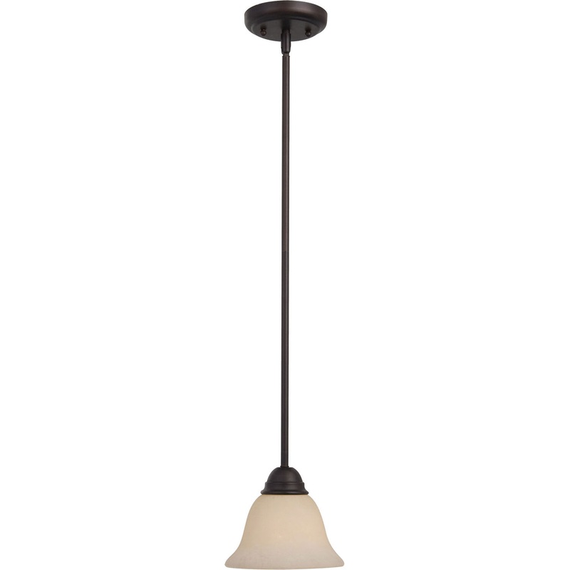 Manor One Light Mini Pendant in Oil Rubbed Bronze