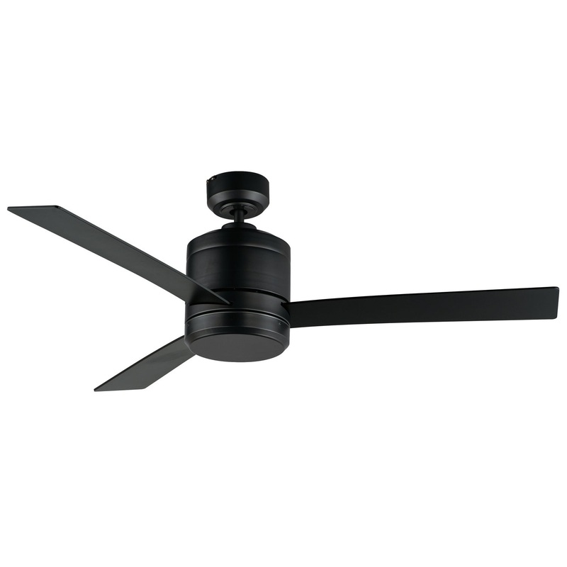 Tanker 52"Outdoor Ceiling Fan in Black