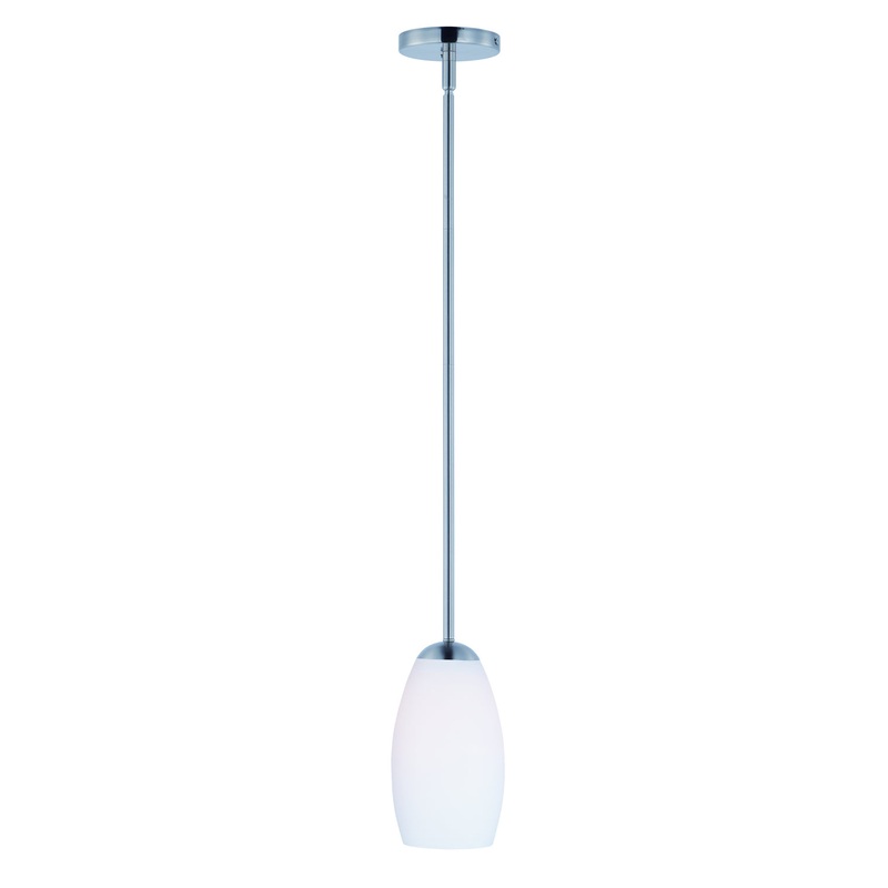 Taylor One Light Mini Pendant in Satin Nickel